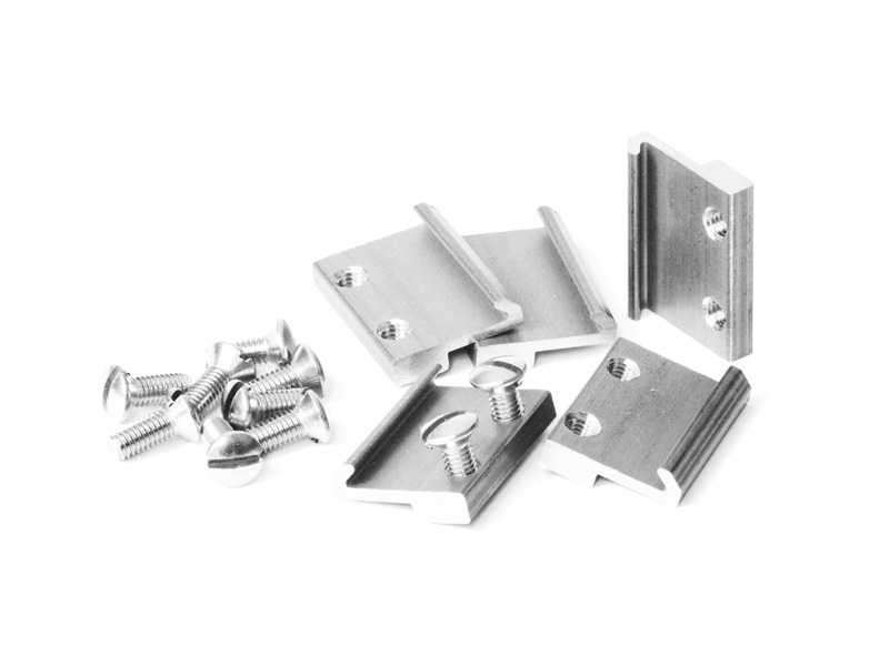 Rail Clamps G, 19mm, nickel plated (50/pack)
