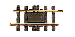 Avbrottskena, en räl, 150mm