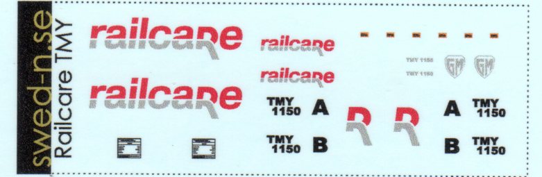 Dekalark Railcare TMY lok, Ny logga