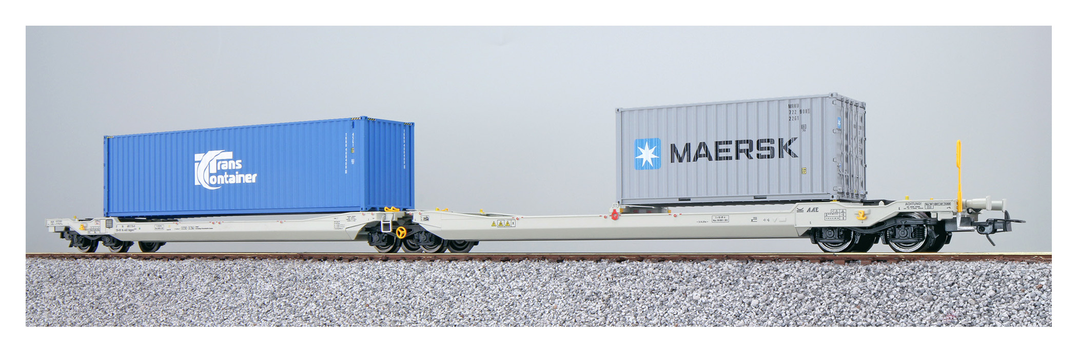Cont.vagn Sdggmrs, Transcontainer + Maersk, Ep VI