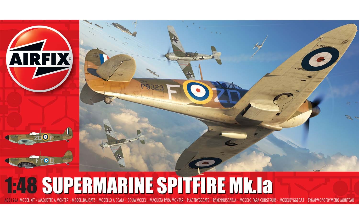 Supermarine Spitfire MK.1A 1/48