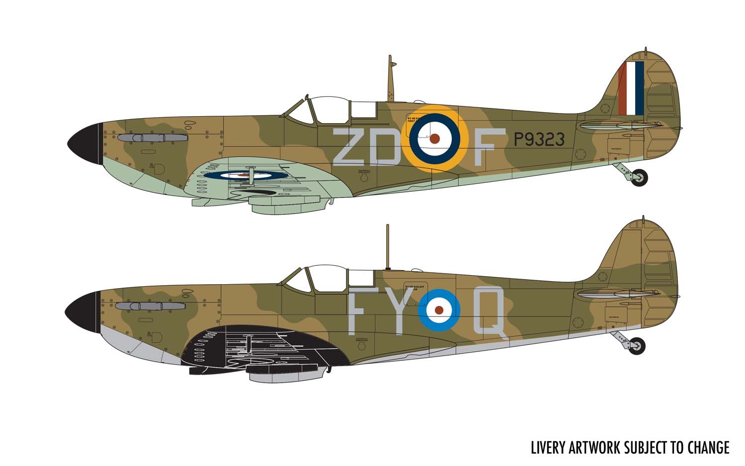 Supermarine Spitfire MK.1A 1/48 - 3