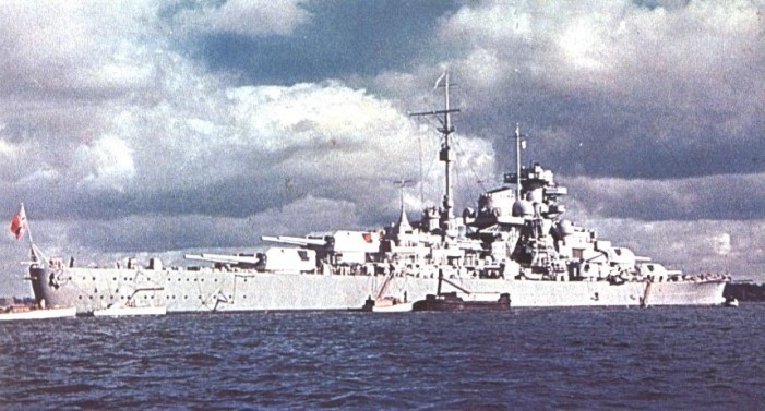 Bismarck Slagskepp (L1265mm) 1/200