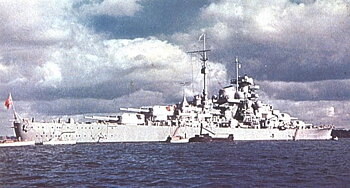Bismarck Slagskepp (L1265mm) 1/200
