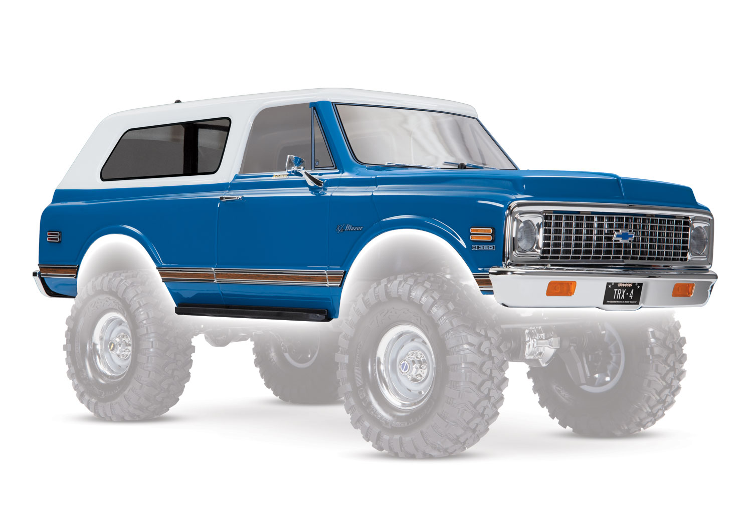 Kaross Chevy Blazer '72 Blå/Vit Komplett - 2