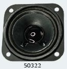 Högtalare Monacor SP6/4SQ, 59mm 4ohm