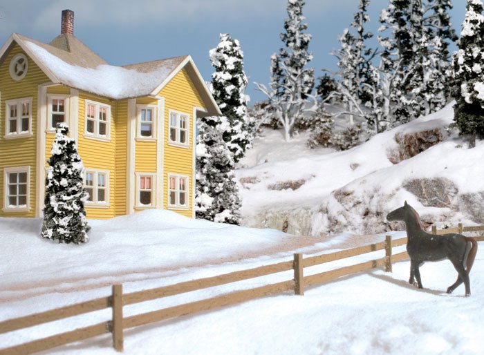 Soft flake snow - 2