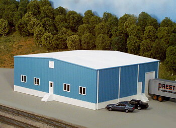 Industribyggnad 24.5 x 21cm