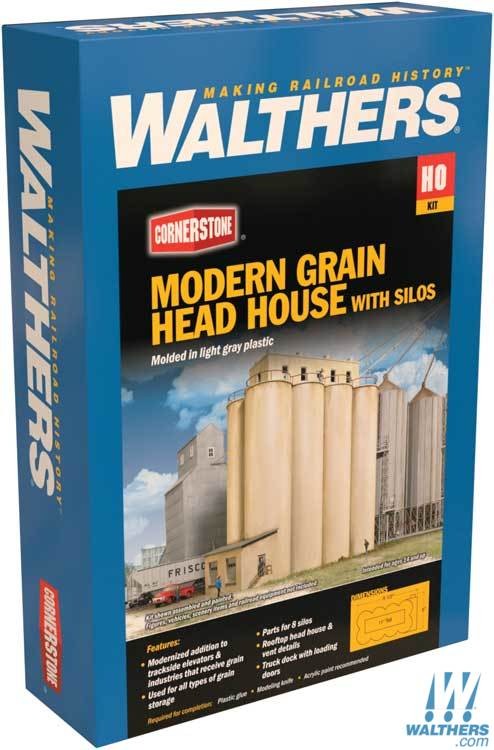 Modern Grain Head House w/Silo - 2
