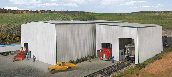 Corn Unloading & Storage Sheds