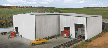 Corn Unloading & Storage Sheds