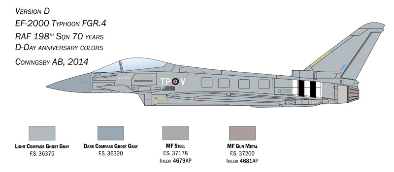 Eurofighter Typhoon EF-2000 1/72 - 6