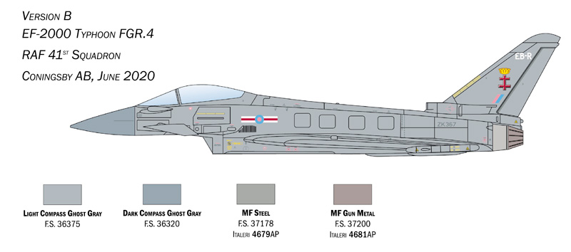 Eurofighter Typhoon EF-2000 1/72 - 4
