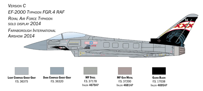 Eurofighter Typhoon EF-2000 1/72 - 5