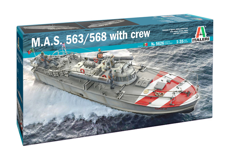 M.A.S. 563/568 w. crew 1/35 - 2