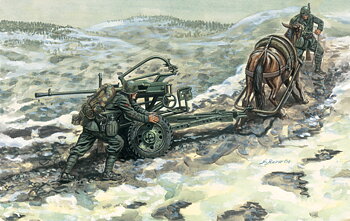 Breda 20/65 Mod. 35 w. crew 1/35