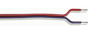 Kabel blå/röd, 20m
