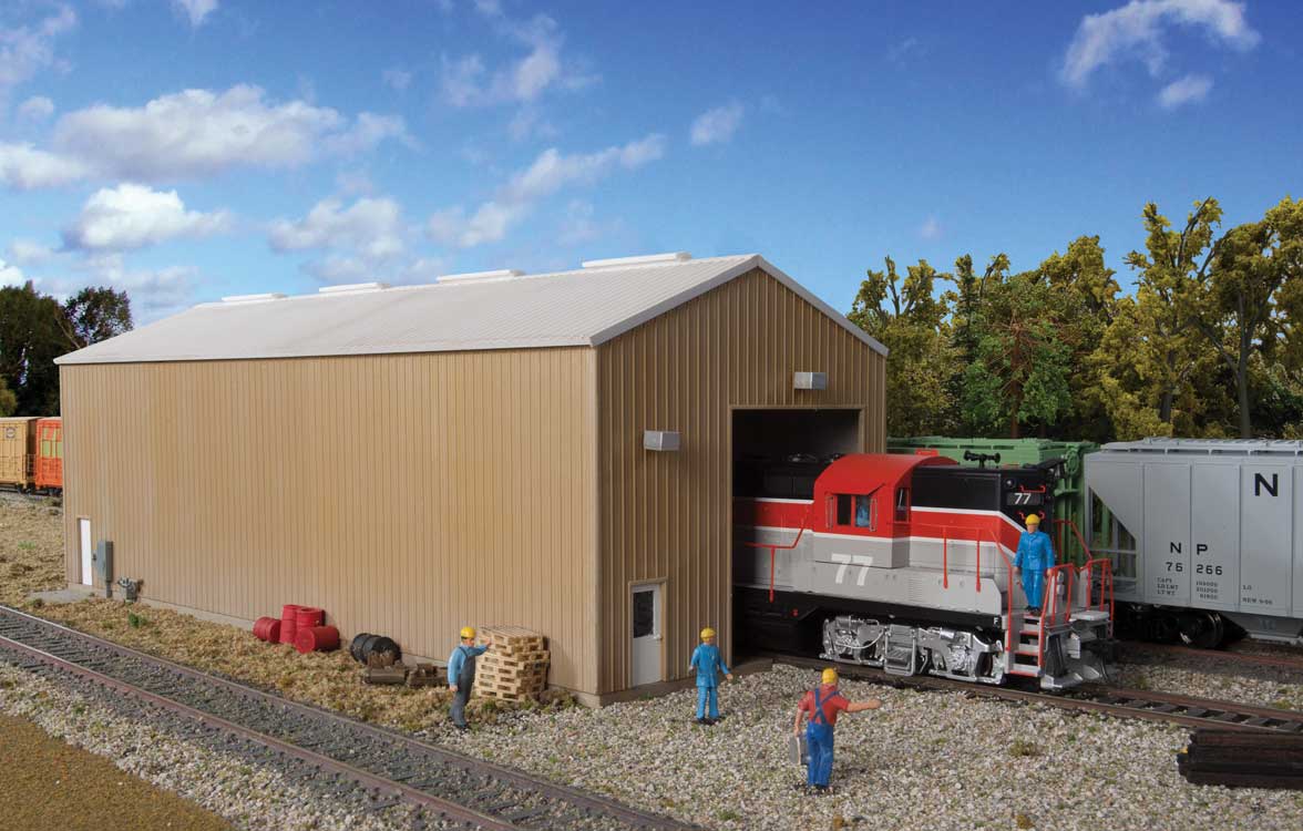 Modern Single-Track Engine House