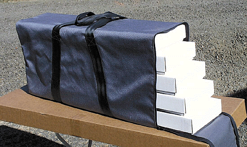 Hobbytote, transportlådor 5st inkl väska, H0