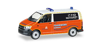 VW T6 buss 'Notarzt Feuerwehr Hamburg'