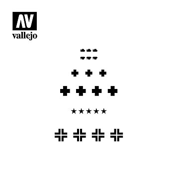 Assorted German WWII Tank Mark