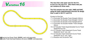 V16 Double Track Outer Loop Set