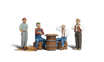 Checker Players - N Scale