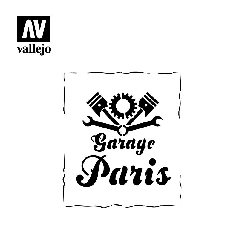 Vintage Garage Sign, 1/35