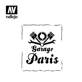 Vintage Garage Sign, 1/35