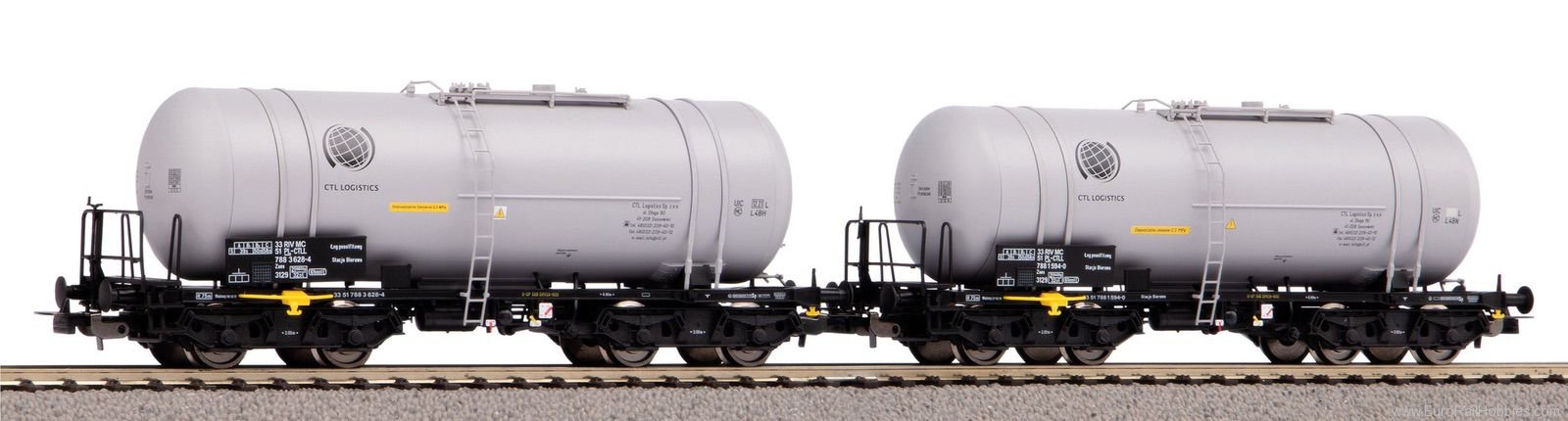 Set: 2x tankvagnar 406Ra Zaes