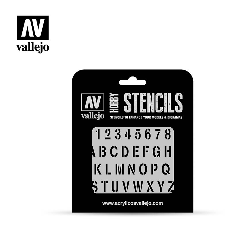 Stamp Font, 1/35 - 2