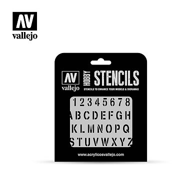 Stamp Font, 1/35