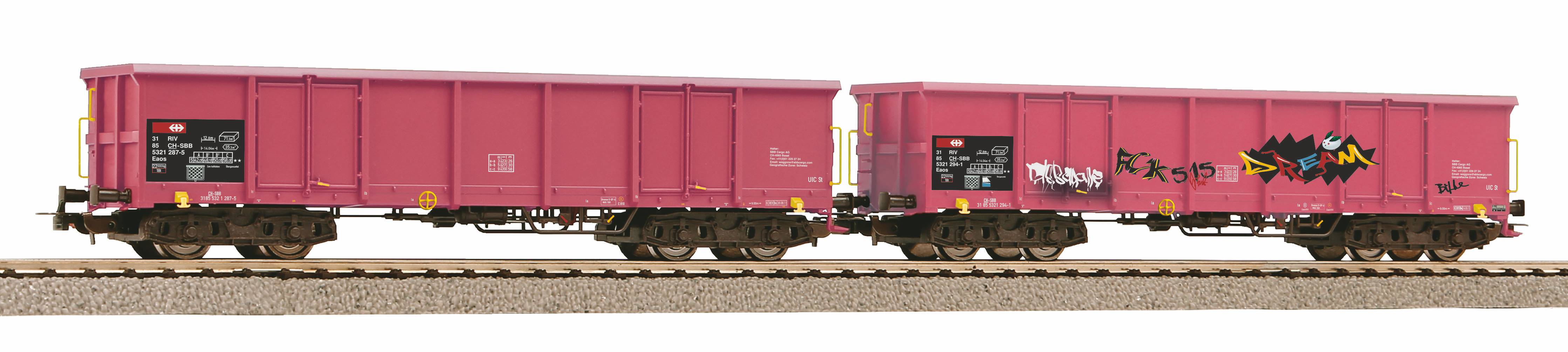 Set: 2x Eaos SBB, ena vagnen k