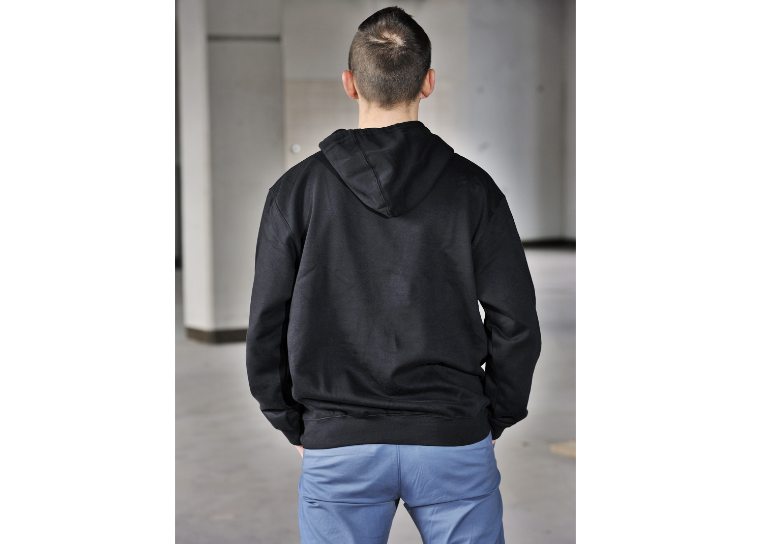Luvtröja, hoodie 'Ich bin ein Märklin Klassiker', Strl XL - 3