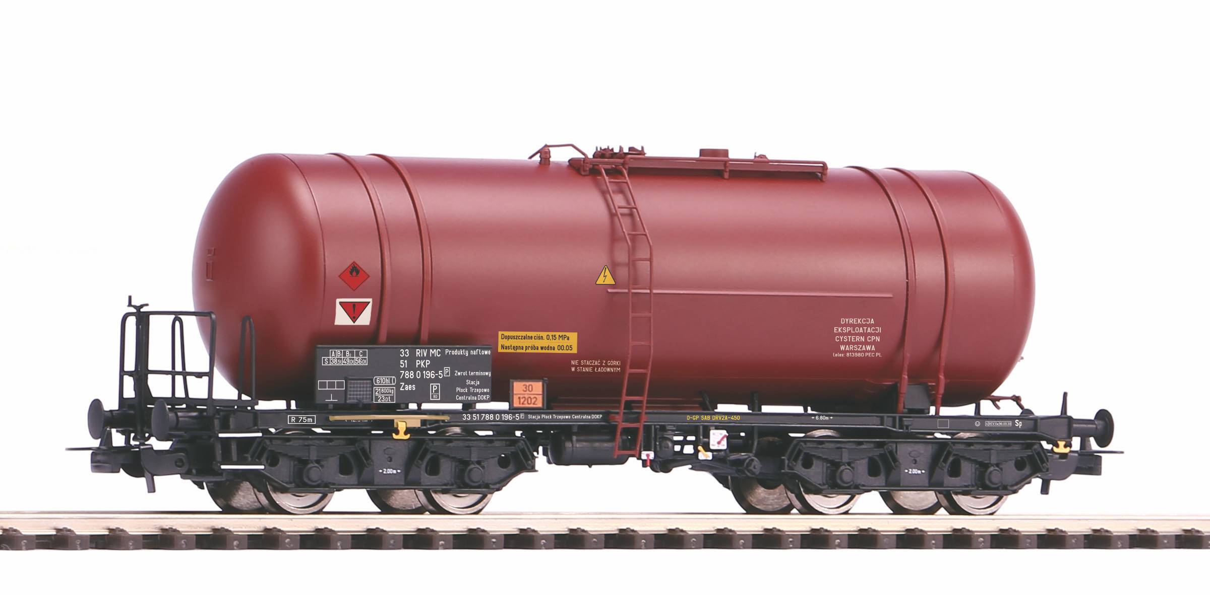 Tankvagn 406Ra Zaes DEC PKP Ep