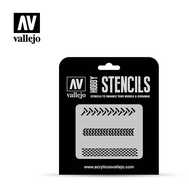 Tyre Markings, 1/35 - 2