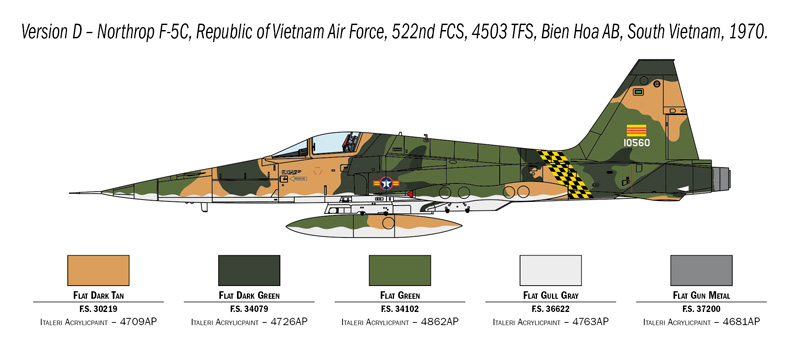 F-5A Freedom Fighter 1/72 - 6