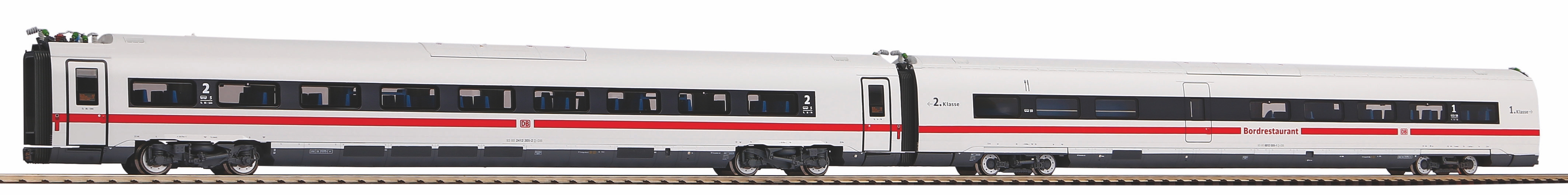 Set: 2x Extravagnar t BR 412 DB AG ICE 4 VI (AC)