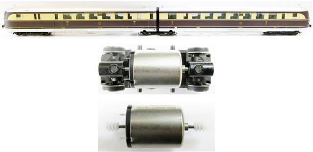 H0 engine set for Trix / Märklin VT 04 / SVT 137