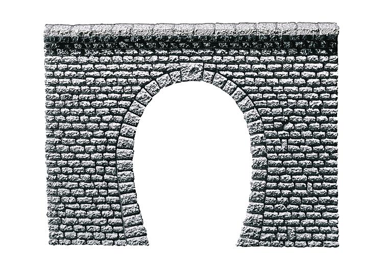 Tunnelportal, enkelspår