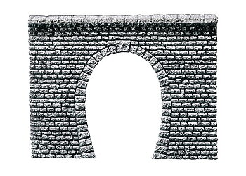 Tunnelportal, enkelspår