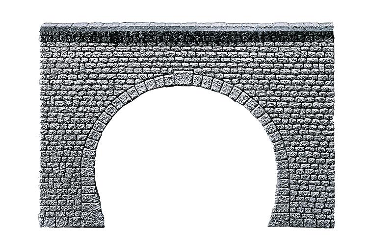 Tunnelportal, dubbelspår