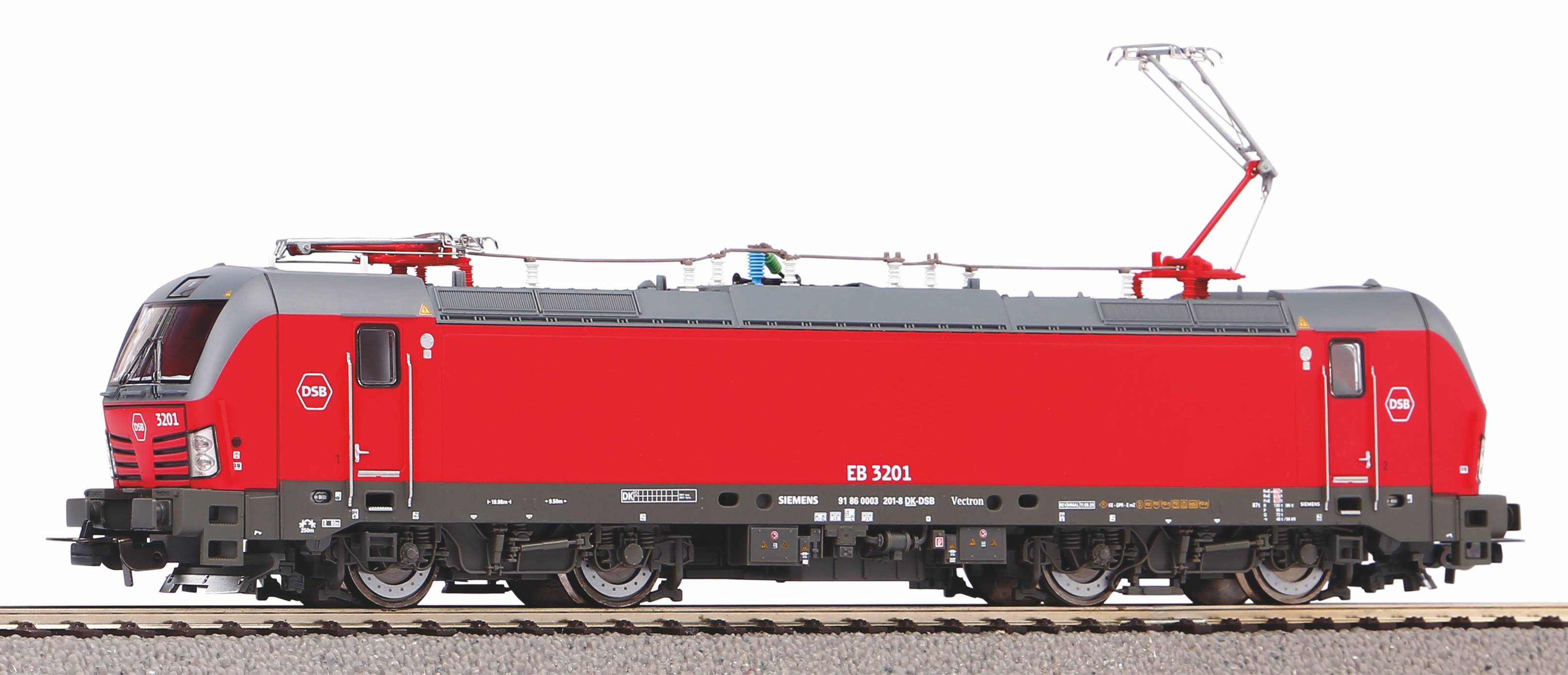 Ellok littra. EB 3200 DSB VI + PluX16 Dec.