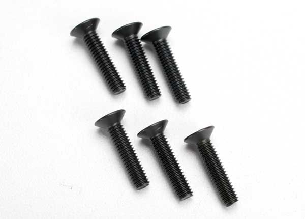 Screws M4x18mm Countersunk Hex Socket (6)
