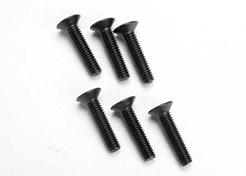 Screws M4x18mm Countersunk Hex Socket (6)