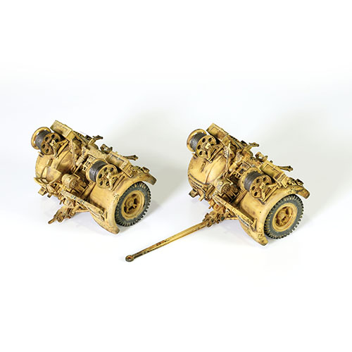 German Krupp Flak 36 with Flak Rohr 18 gun barrel & sd. 202 - 6
