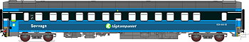 Sovvagn Tågkompaniet WL6 724 Blå Gen.1