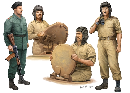 Iraqi Tank Crew, 1/35