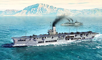 HMS Ark Royal 1939, 1/700