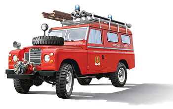 Land Rover Fire Truck 1/24